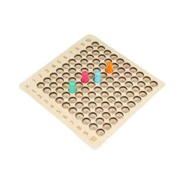Imagem de Brinquedos De Matemática De Madeira Montessori Para Crianças, Tabela D