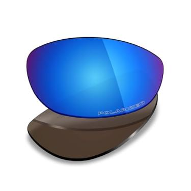 Imagem de Mryok Lentes de reposição ultra polarizadas para óculos de sol Oakley Minute 2.0, HD Polarized, proteção UV, resistente a impactos e ajuste perfeito - Azul gelo