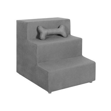 Imagem de Escadas Escadinha para Pet 3 Degraus Gato e Cachorro SMF Decor