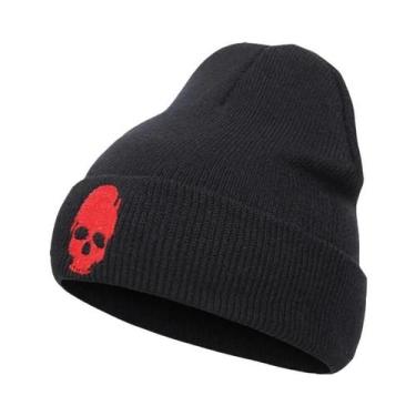Imagem de Gorro De Lã Tricotado Unissex Quente E Estiloso Para Outono E Inverno 