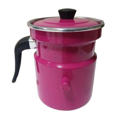 Imagem de Leiteira Fervedor Com Apito Rosa Pigmentada 1.6l Belmar