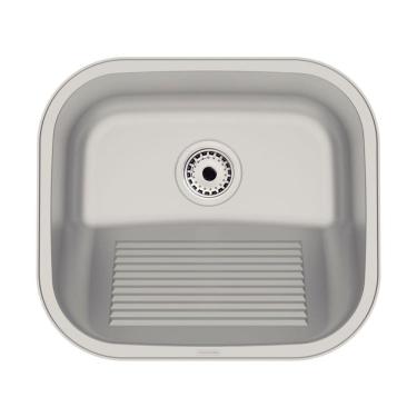 Imagem de Tanque Tramontina Hera Compact 19 Litros Em Aço Inox Acetinado 40x35 Cm