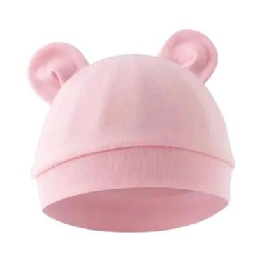 Imagem de Conjunto De Gorro E Luvas De Algodão Para Bebês Meninas, Chapéu Infant