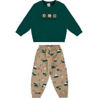 Imagem de Conjunto Moletom Infantil Menino Malwee 4/8 Ref. 0116666-Masculino