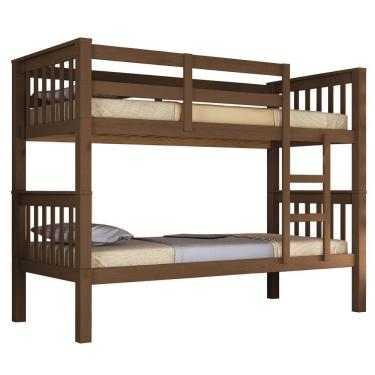 Imagem de Beliche Madeira Maciça Esmeralda Pederpinus Imbuia Imbuia