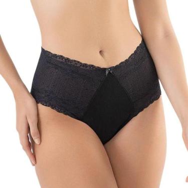 Imagem de Calça Clássica DelRio 50040 Cetinete, Preto, M