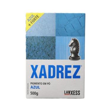 Imagem de Xadrez Pigmento Em Pó Xadrez 500 G Azul - Xanless