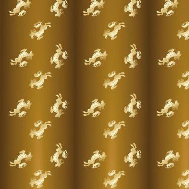 Imagem de Papel De Parede Cavalo Dourado Fundo Marrom Adesivo Lavavel