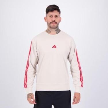 Imagem de Moletom Adidas 3 Stripes Masculino-Masculino