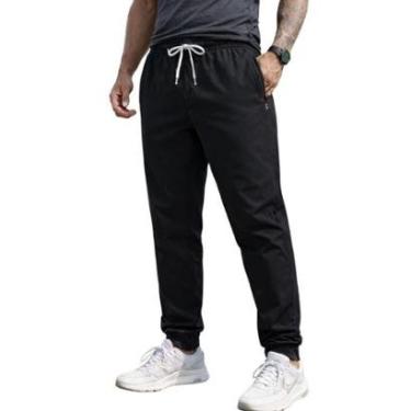 Imagem de Calça Masculina Dry Esportiva Treino Academia Com Bolsos-Masculino