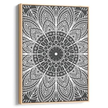 Imagem de Quadro Mandala de Energias e Simetrias Eternas - Mioquadros, 200x130 c