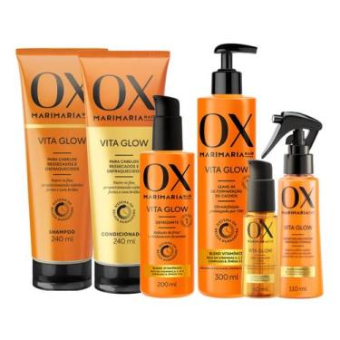 Imagem de Kit Ox Vita Glow Duo 240Ml  Blend Finalizador - OX COSMÉTICOS