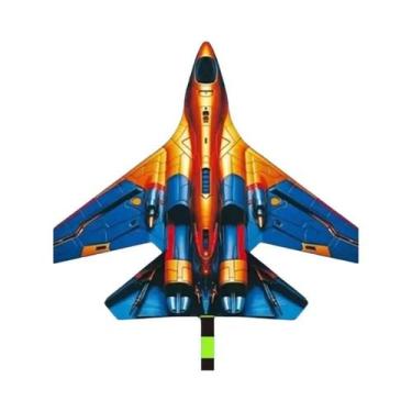 Imagem de Pipa De Vento 3D Dragão Avião Para Crianças, Brinquedo De Praia E Exte