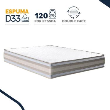 Imagem de Colchão de Espuma D33 Double Face Territory Hellen Queen 158cm