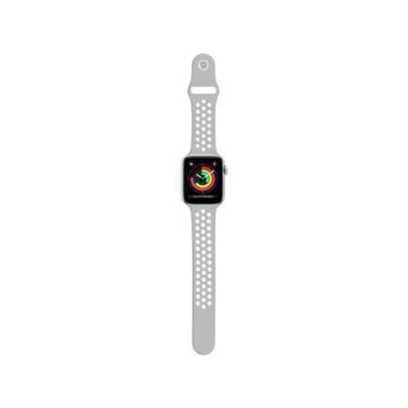 Imagem de Pulseira para Apple Watch Sport 38/40mm WBS40GW Geonav  Silicone Silve