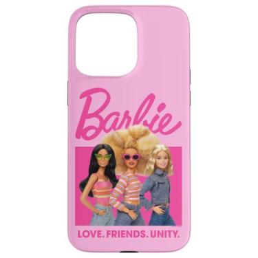 Imagem de Capa para iPhone 15 Pro Max - Barbie Love, Friends, Unity