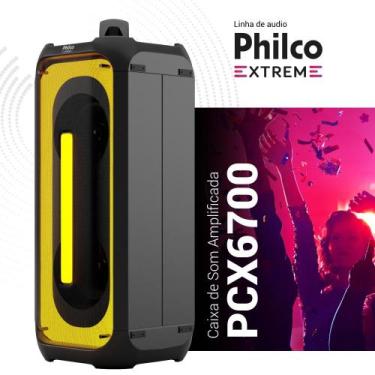 Imagem de Caixa de Som Philco PCX6700  650W, Bluetooth, Luzes e Bateria