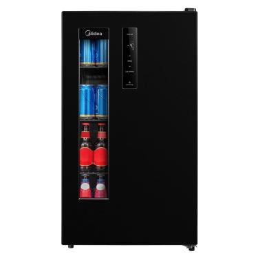 Imagem de Cervejeira Midea MDRX150FGGDX01 82L Vidro Duplo Low e Preto 110V Frost Free