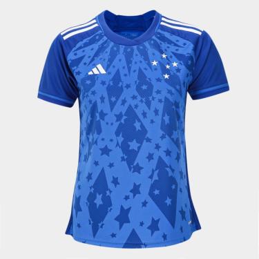 Imagem de Camisa Cruzeiro I 24/25 s/n Torcedor Adidas Feminina-Feminino