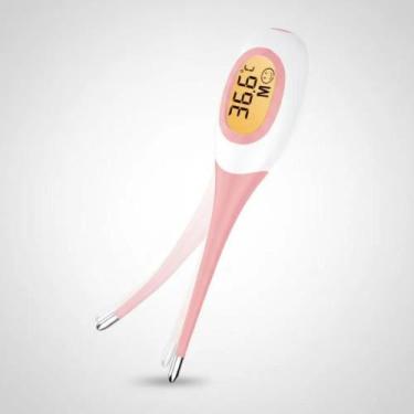 Imagem de Termômetro Digital Flexivel Com Medição Em 8 Segundos Rosa - Congratul