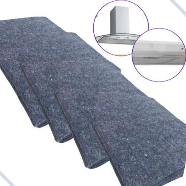 Imagem de Kit 4 Filtros Depurador De Ar Para Coifas Suggar Exaustores 79cm X 59c
