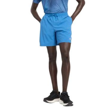 Imagem de Short New Balance Sport Essentials Corrida 7" Masculino - Azul - GG, G