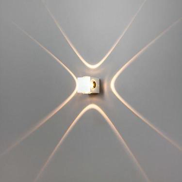 Imagem de Arandela Arc Luminária Mini 4w Led Bivolt - Opus, Branco, Bivolt