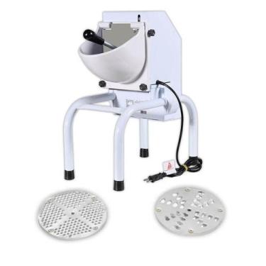 Imagem de Ralador Desfiador Queijo Coco 2 Discos Elétrico 6kg/h Industrial Bivol