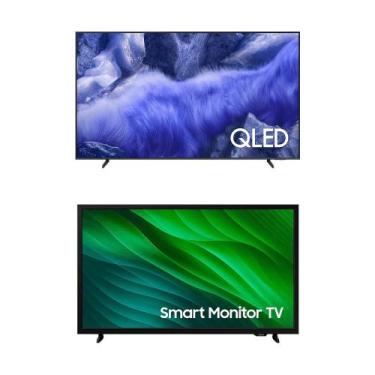 Imagem de Samsung Vision AI TV 65" QLED + Samsung Smart Monitor TV 32" HD