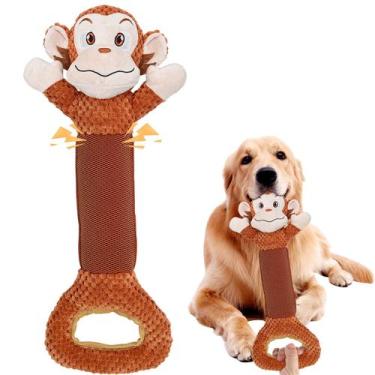 Imagem de Brinquedo de Pelúcia Macia Zuykjeagle - Macaco Que Pia para Cães (7 a 