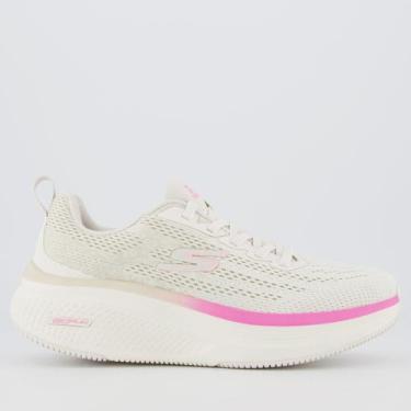 Imagem de Tênis Skechers Go Run Elevate 2.0 Feminino Off-White, 37