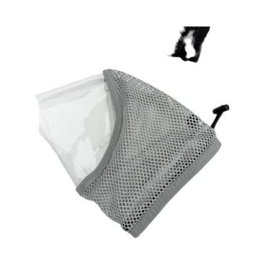 Imagem de Máscara Respirável Anti-Lambedura E Anti-Arranhões Para Gatos - Acessó
