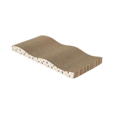 Imagem de Arranhadores Para Gatos De Interior: Tábua Durável De Papelão Ondulado
