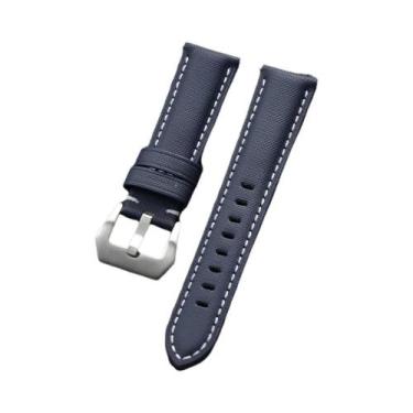 Imagem de Pulseira De Relógio Unissex Em Lona De Nylon 20mm 22mm 24mm 26mm Para 