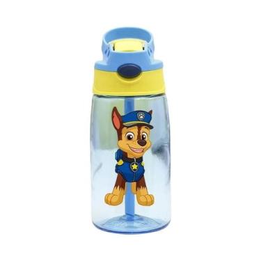 Imagem de Garrafa De Água Paw Patrol 480ml Com Canudo, Copo Portátil Para Academ