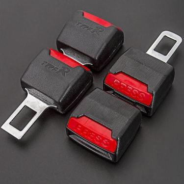Imagem de Extensor De Cinto De Segurança Automotivo Com Fivela De Segurança, 2 P