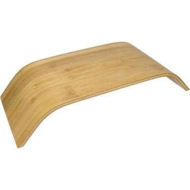 Imagem de Bandeja Home&Co 10x54x24cm Bambu Natural Enfeite Decoração para Sala M