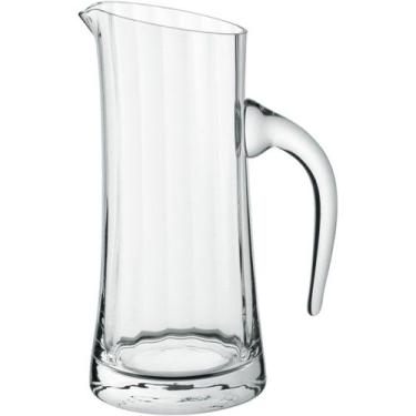 Imagem de Jarra Home&Co 22x10x10cm Cristal Transparente 900ml para Água Suco Dri
