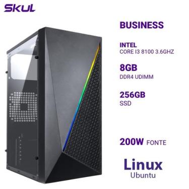Imagem de Computador B300 Core I3 8100 3.6ghz Memória 8gb Ddr4 Ssd 256gb Fonte 2