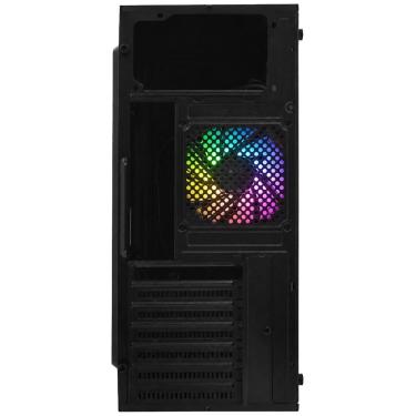 Imagem de Gabinete Gamer Max Series Mid Tower MV-TCXA303F1B Vidro Temperado 1 Cooler RGB Preto Macrovip