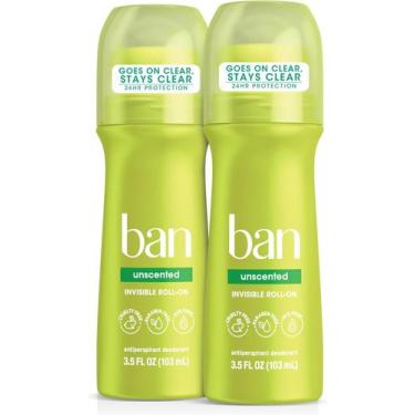 Imagem de Desodorante Ban Roll-On Sem Fragrância 103 ml Pacote com 12