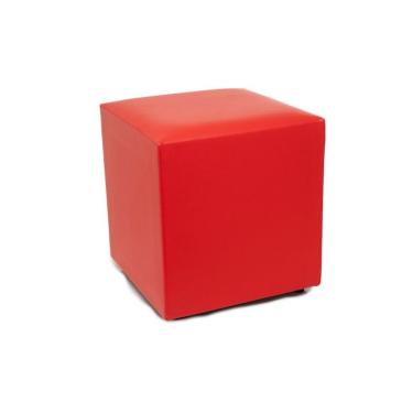 Imagem de Puff Studio Quadrado Vermelho