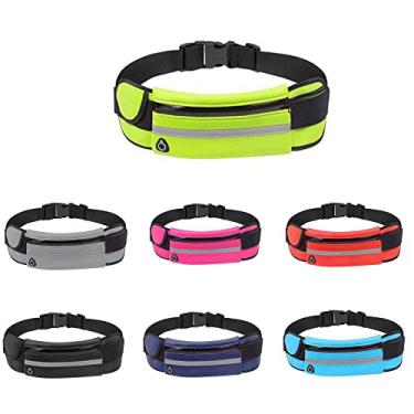 Imagem de Legou Pochete Esportes,Pochete Para Corrida,Porta Celular Garrafa De Água Cinta Fitness - Verde Fluorescente