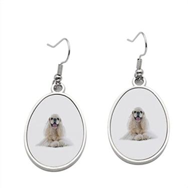 Imagem de Brinco Cocker Spaniel Americano – Brinco com pingente Cocker Spaniel Americano para meninas – Presente de festa de aniversário dos namorados