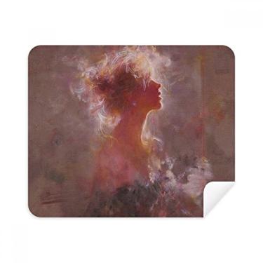 Imagem de Clair De Lune XJJ Pano de limpeza de pintura a óleo Limpador de tela 2 peças Tecido de camurça