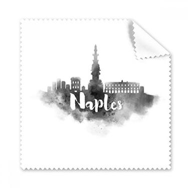 Imagem de Pano de limpeza para pintura urbana Naples Italy Landmark Ink 5 peças