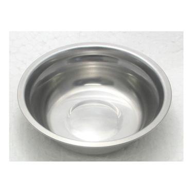 Imagem de 2 Tigelas Redonda Cumbuca em aço Inox 23cm Elite ELB0551-2