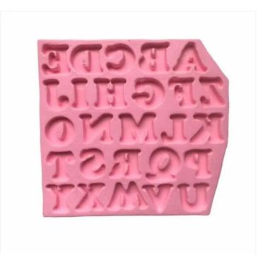 Imagem de Molde De Silicone Alfabeto Grande