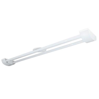 Imagem de Luminária LED tube 2x120 sobrepor bco Barcelona 6500k Tualux