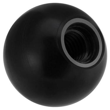 Imagem de 10 peças Universal Torno Trator Máquina Plástico Bola Redonda Manípulo Preto/Vermelho Cor (Preto#4 AM8*25)